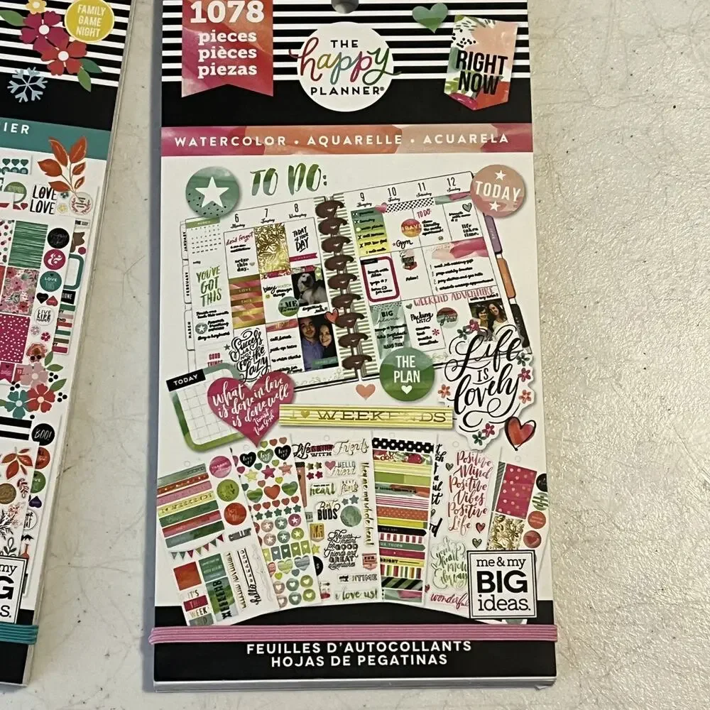 The Happy Planner Sticker Book Set of Two Journaling & Scrapbooking